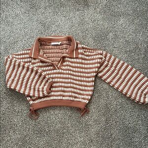 Willow & Root Cropped Sweater